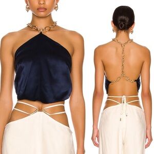 Cult Gaia Olivine Top